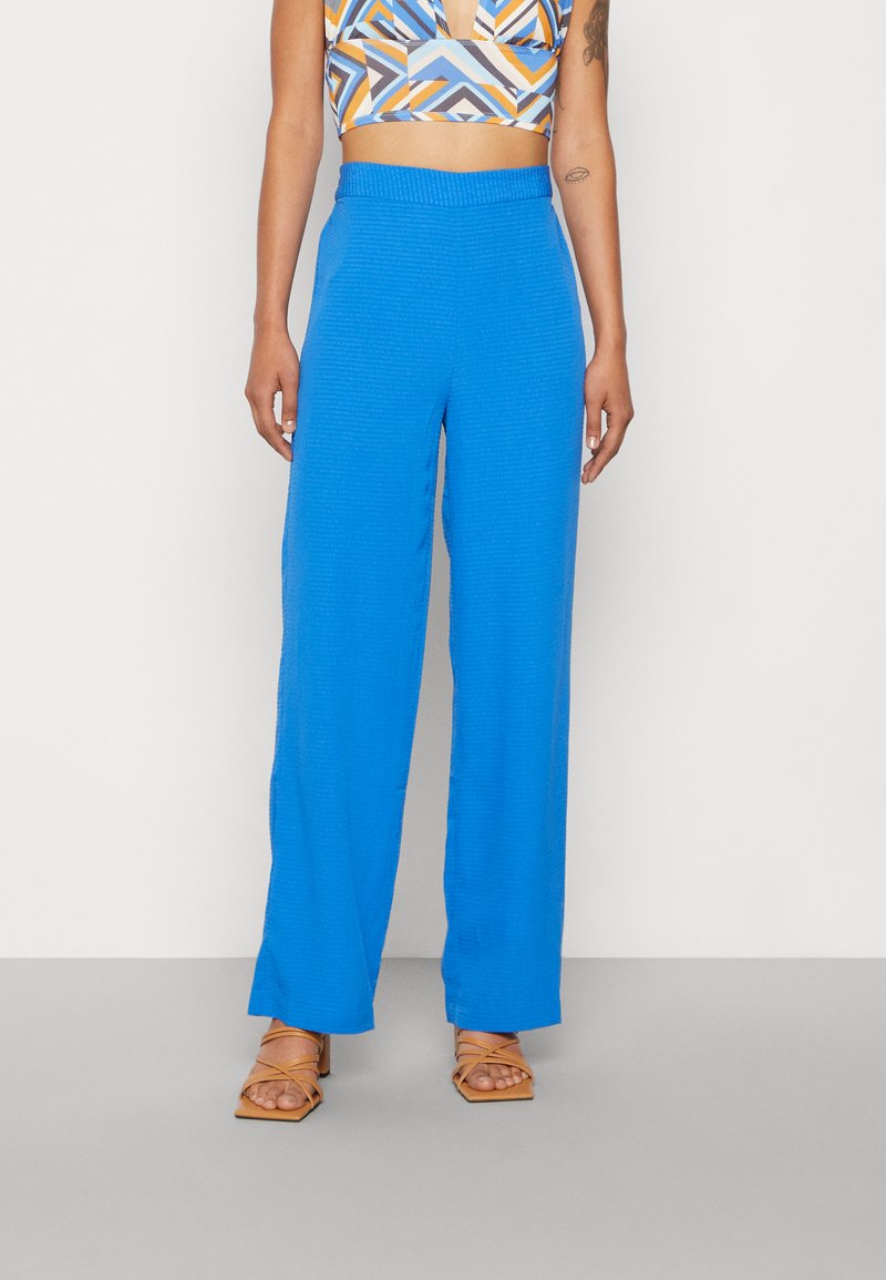 Pieces PCLIRAS PANTS CAMP - Calças - princess blue