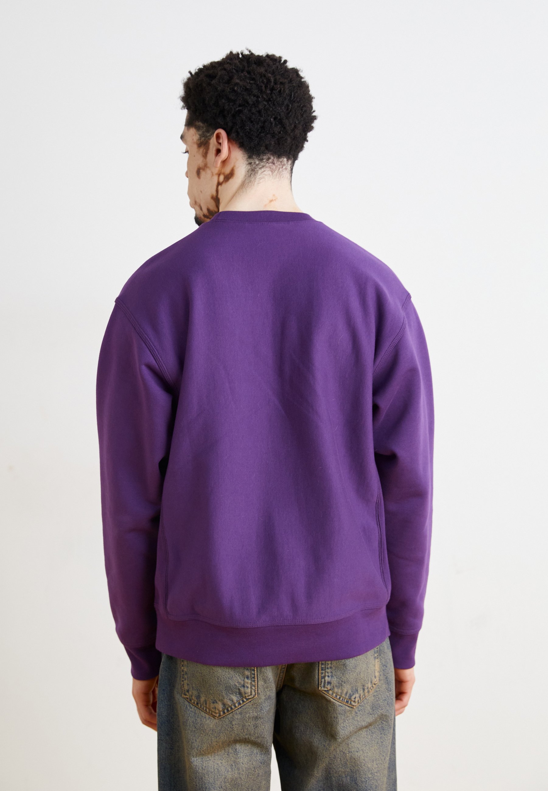 Carhartt WIP AMERICAN SCRIPT - Sweatshirt - huckleberry/lila - Zalando