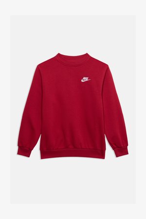 Nike Sportswear, CLUB CREW UNISEX - Sweater - tough red/white