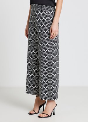 Calliope, PANTALONE LUNGO FANTASIA - Pantaloni - var ultrablack
