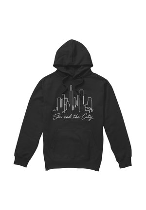 Cotton Soul, SEX AND THE CITY LINED CITY - Hoodie - black