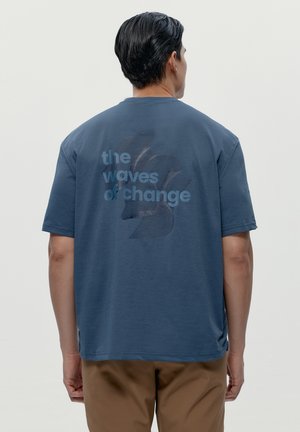 FAWN - Camiseta estampada - blue