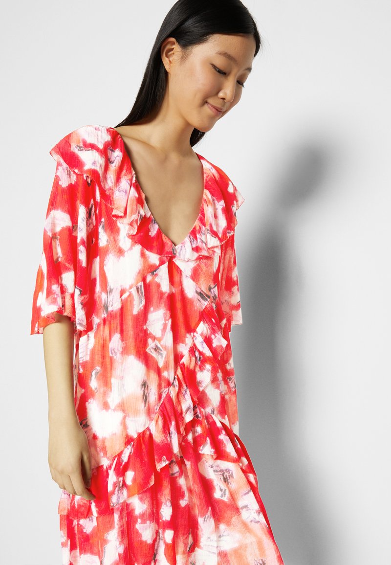 Damen Kleider | Iro ARAMA Freizeitkleid mixed red/rot - JS01146 Damen Kleider | Iro ARAMA Freizeitkleid mixed red/rot - JS01146