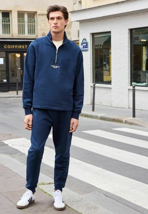 GRAPHIC TOP - Sweatshirt - blue
