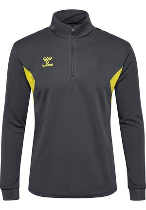 AUTHENTIC HALF-ZIP  - Long sleeved top - asphalt sulphur spring