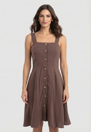 ONLY 15370390 - Vestido informal - marron