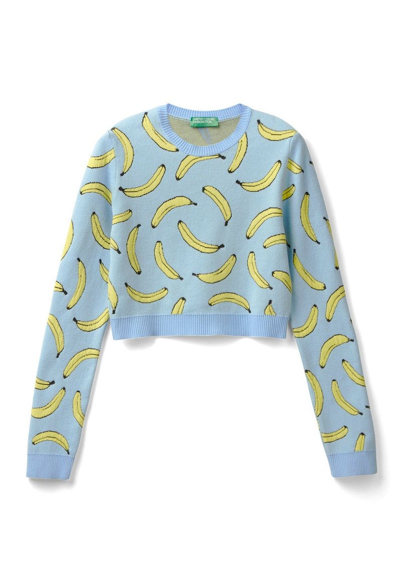 United Colors of Benetton Trui blauw United Colors of Benetton Trui blauw