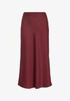 VIELLETTE MIDI SKIRT - Áčková sukně - cabernet