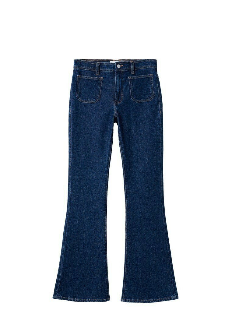 Mango VALEN - Vaqueros bootcut - dark blue/azul marino - Zalando.es