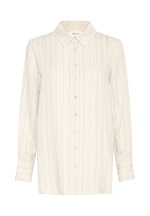 Cream VENEA JOA - Hemdbluse - birch stripe