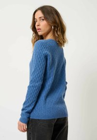 Authentic Cashmere COL V - Maglione - denim blue