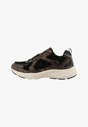 TOM TAILOR, SNEAKERS - Sneakers laag - black gold-coloured