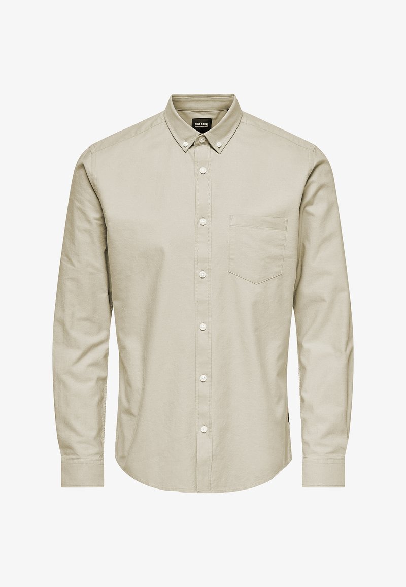 Only & Sons ONSALVARO SLIM SHIRT - Pluus - chinchilla