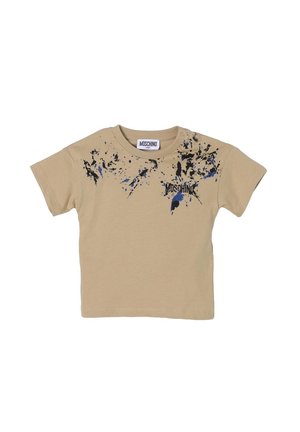 T-shirt con stampa - marrone