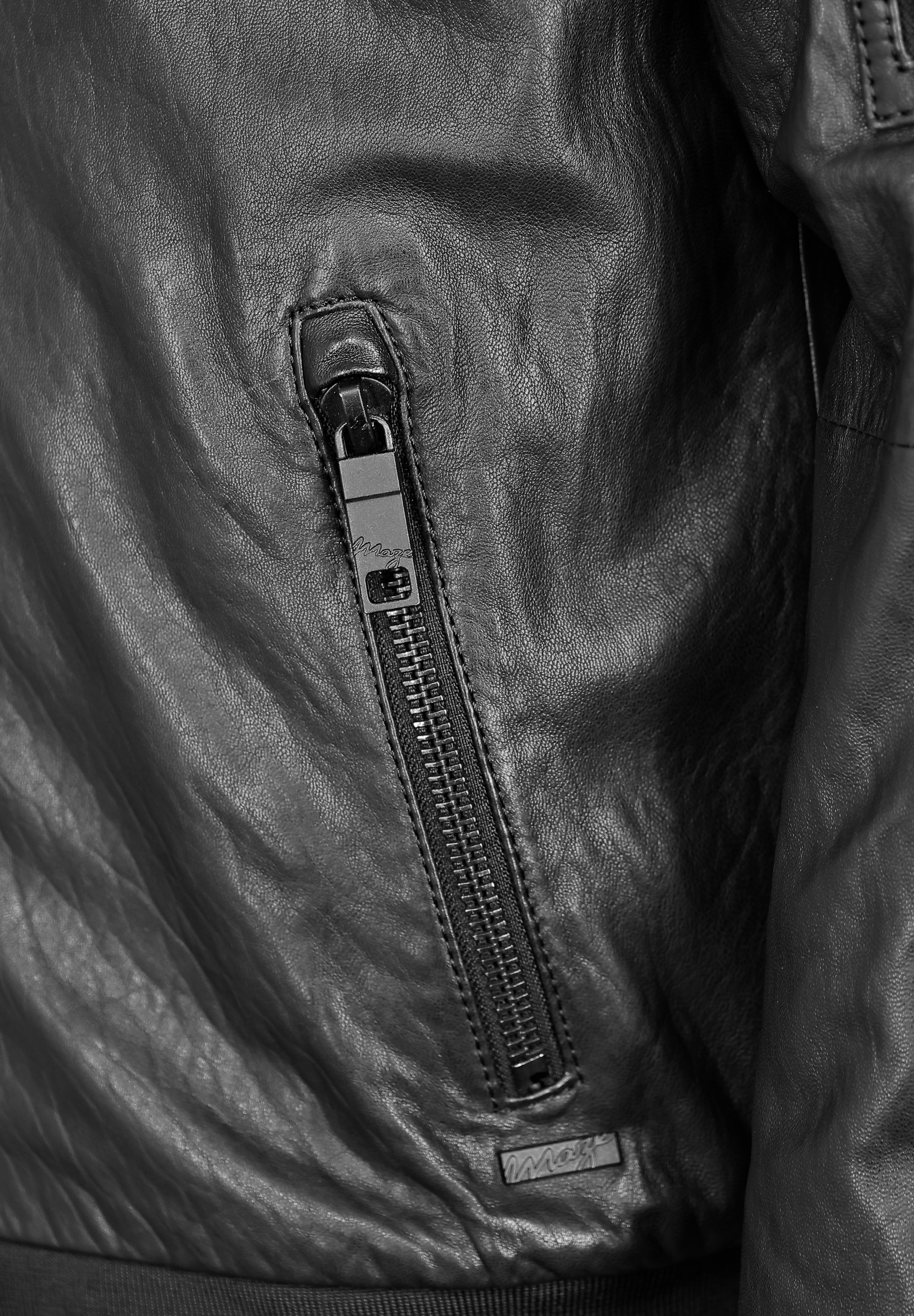 ジャケット・アウター Maze pig leather jacket emo gimmick ジャケット・アウター Maze pig leather jacket emo gimmick