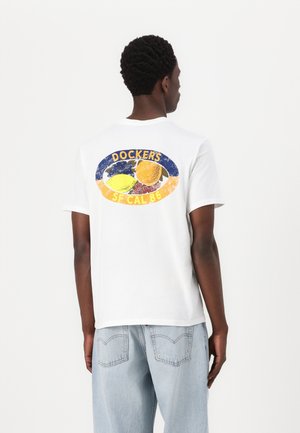GRAPHIC TEE - Print T-shirt - white