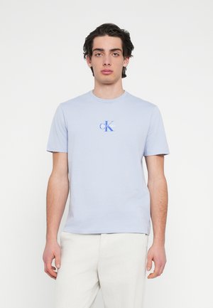 MICRO MONOLOGO GRAPHIC - Tričko s potlačou - casual blue