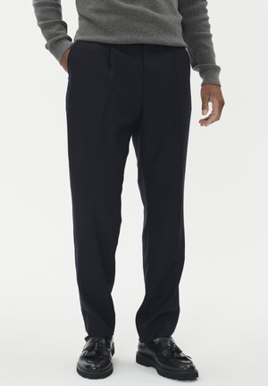 WELLER PLEAT  - Öltönynadrág - dark navy