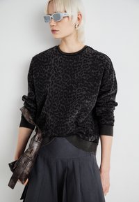 ONLY ONLVOICE O NECK  - Felpa - black