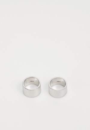 CIGAR UNISEX 2 PACK - Ring - silver-coloured