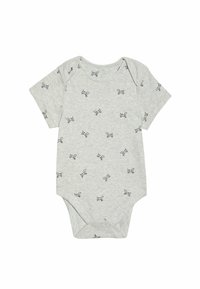 Marks & Spencer 7 PACKPURE COTTON DOG PRINT - Pijama de bebé - grey marl