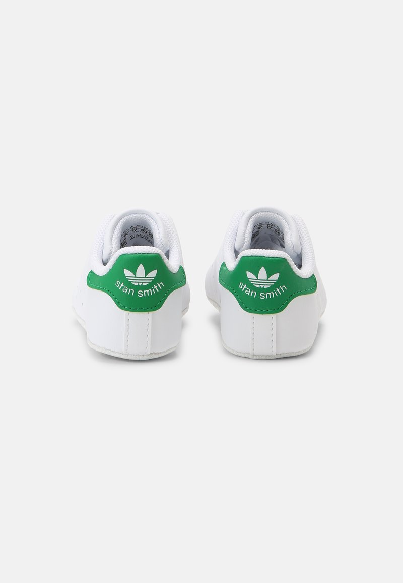 adidas Originals STAN SMITH CRIB - First shoes - white - Zalando.co.uk