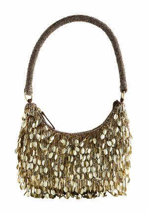 Next, EMBELLISHED TASSEL SHOULDER BAG - Håndtasker - gold-coloured