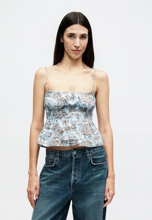 STAUD Topper - sky toile
