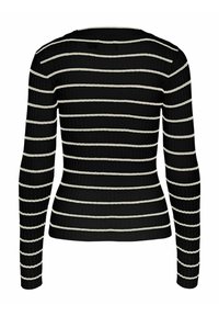 Pieces PCCRISTA O NECK  - Maglione - black 2