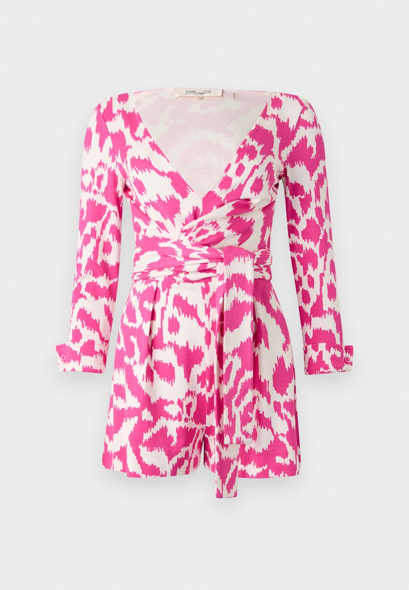 Diane von Furstenberg Jumpsuit donkerroze Diane von Furstenberg Jumpsuit donkerroze