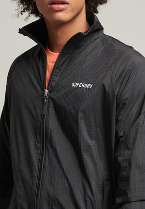 CODE ESSENTIAL - Veste de survêtement - black grid