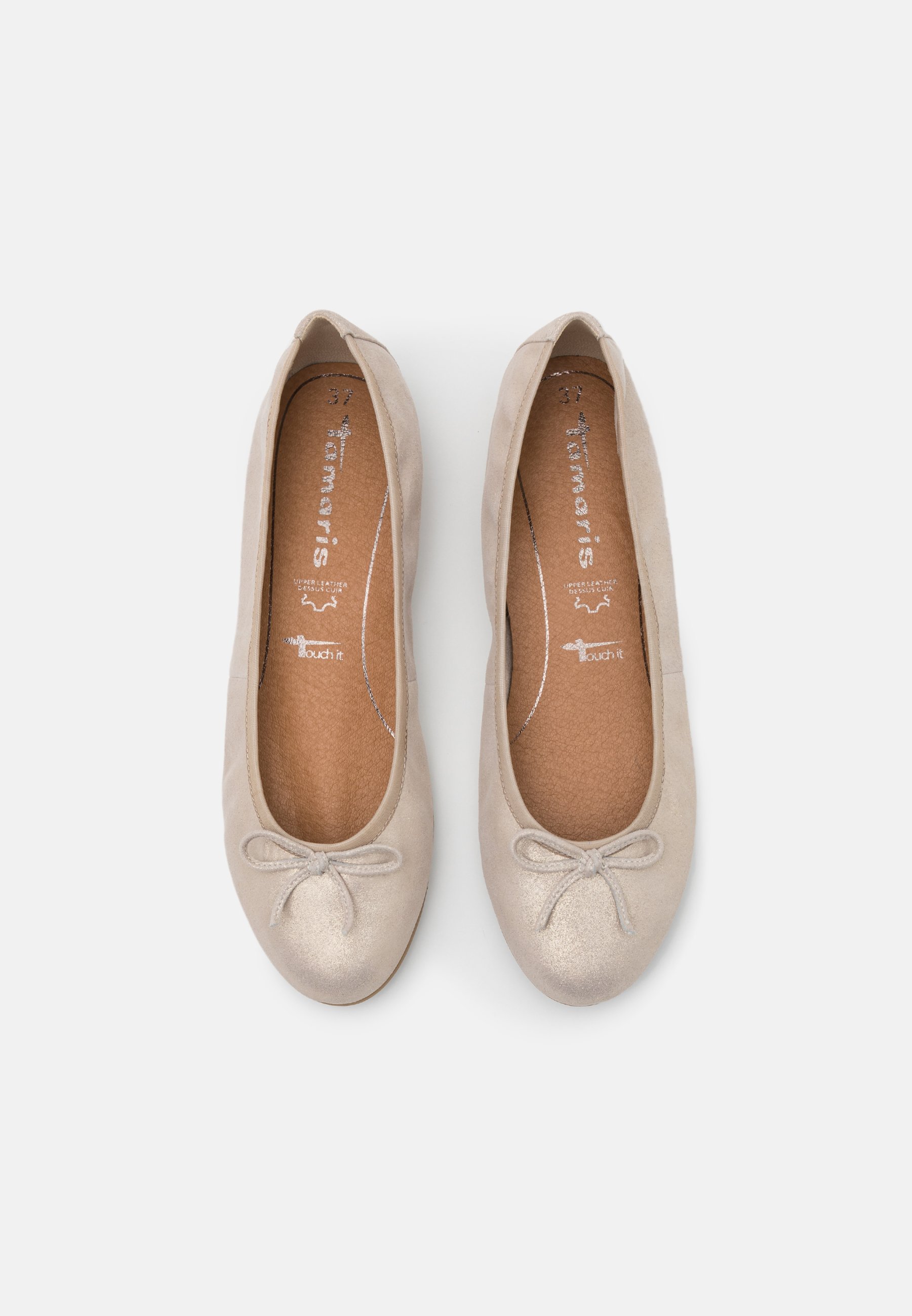Tamaris Ballerina's - beige - Zalando.nl