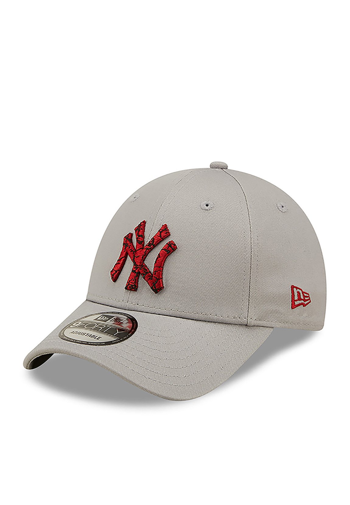 New Era 9Forty Trucker Cap NY Yankees – Grau Camouflage, Verstellbarer Snapback, Für Kinder & Jugendliche