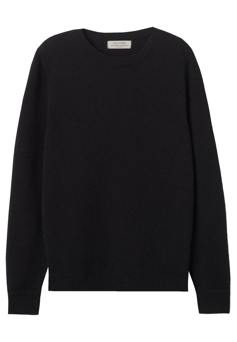Damen Strickjacken | Falconeri ULTRASOFT Strickpullover schwarz black/schwarz - CY00750 Damen Strickjacken | Falconeri ULTRASOFT Strickpullover schwarz black/schwarz - CY00750