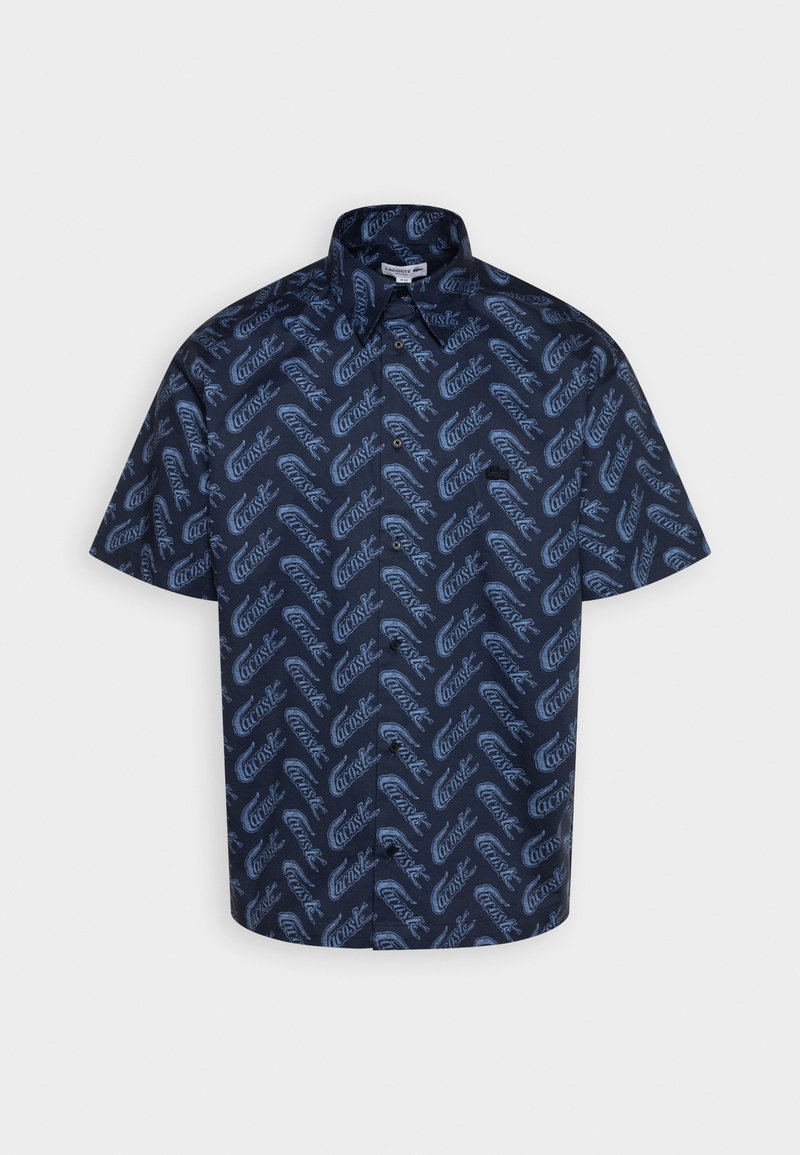 Lacoste Overhemd donkerblauw