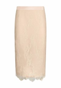 Puzdrová sukňa - beige