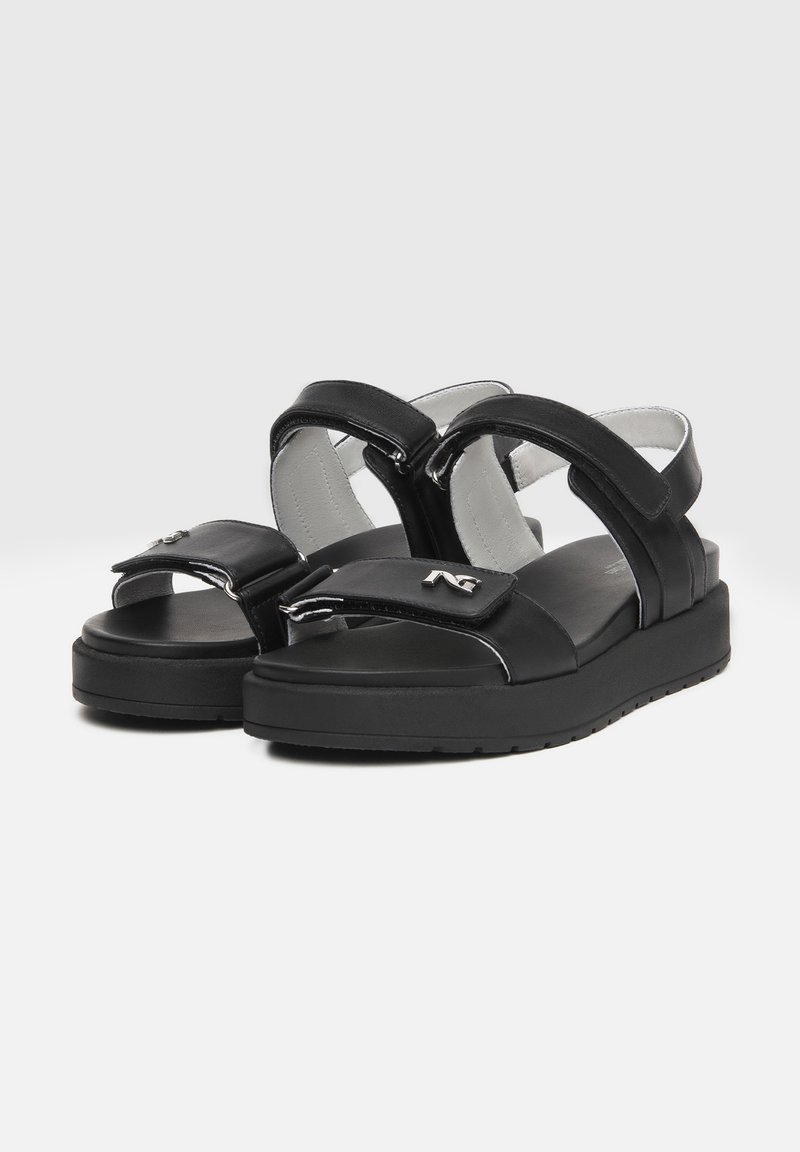 NeroGiardini Sandali con zeppa nero Zalando