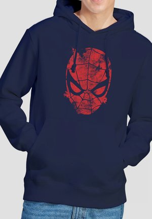 Cotton Soul, MARVEL WEBHEAD - Hoodie - dark blue