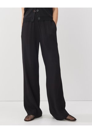 Trousers - black