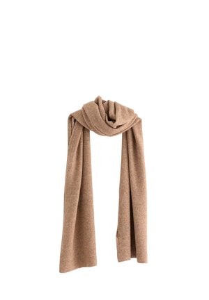 Halsduk - light brown melange