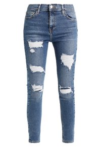 Topshop Skinny džíny - blue denim