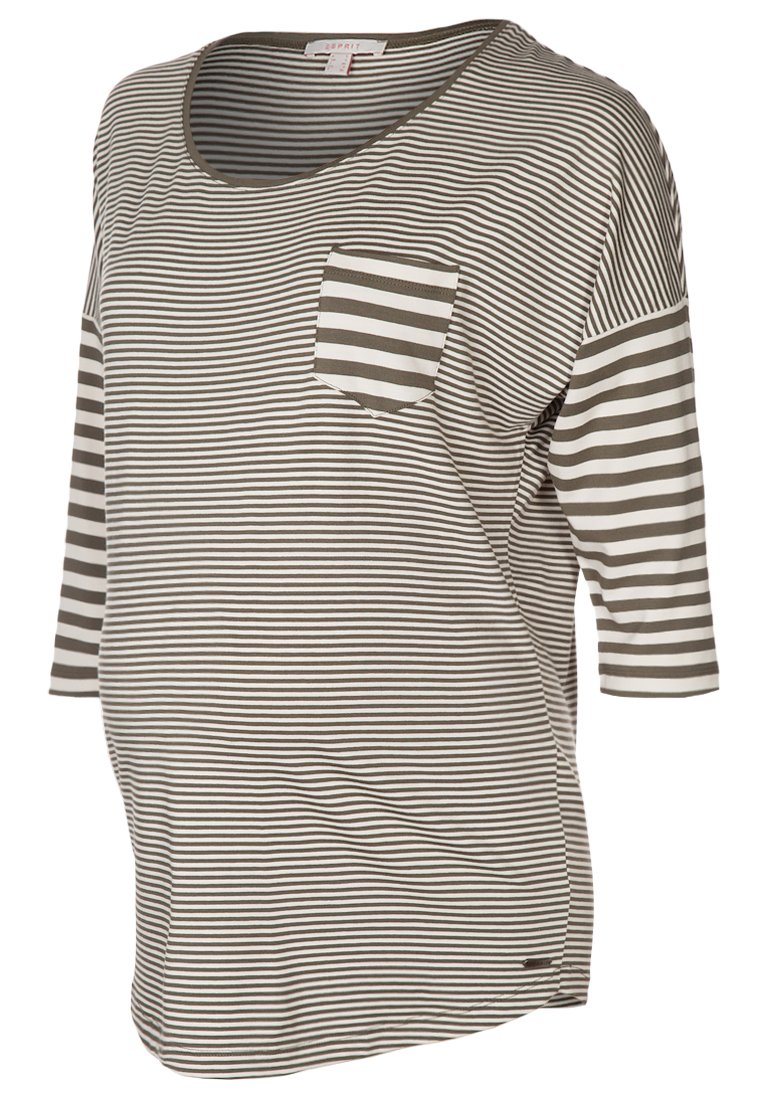Esprit Maternity Longsleeve kaki/crème
