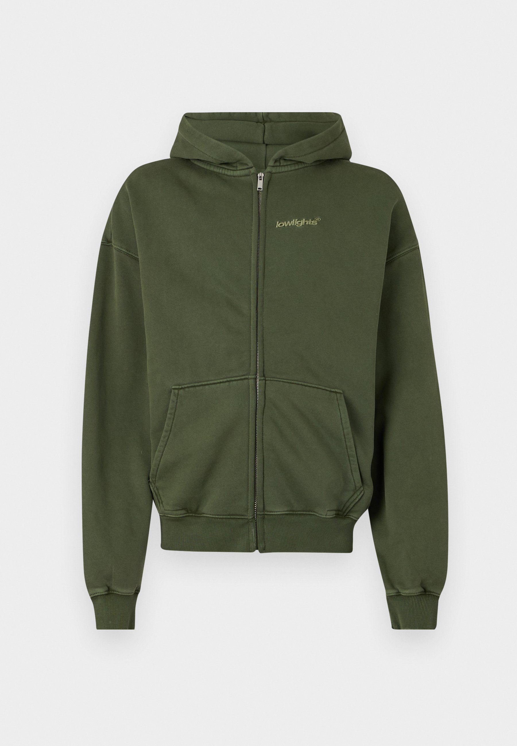 LOW LIGHTS STUDIOS® BASIC MAN ZIP HOODIE UNISEX - Zip-up
