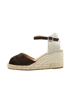Gaimo RONNY - Zapatos con punta abierta - brown