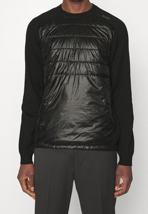 Strickpullover - black