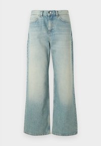 OLIVIA PANT - Široke hlačnice - blue - crystal wash