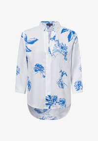 Ausgewählt, weiß blau