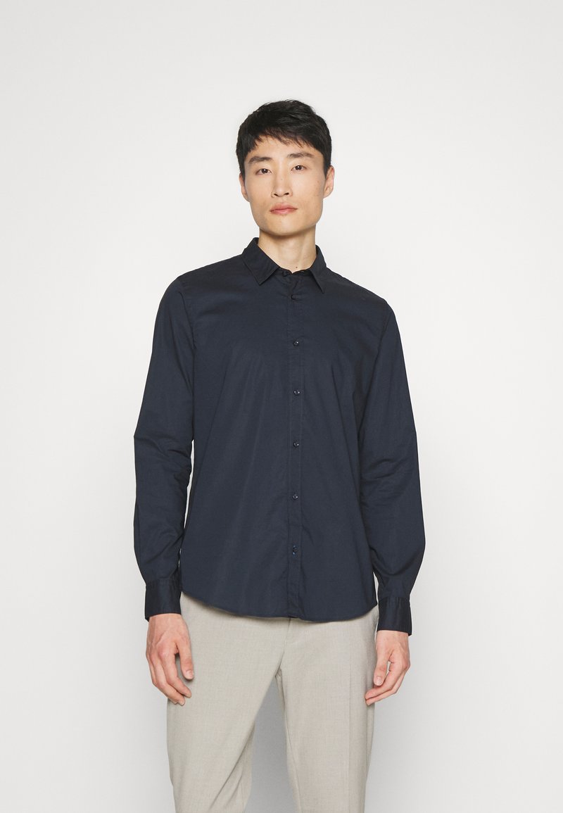 Scotch & Soda ESSENTIAL SOLID SLIM FIT - Formálna košeľa - night