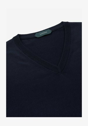 Slowear ZANONE - Maglione - blu navy