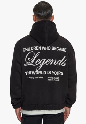 Dropsize HEAVY LEGENDS - Sweat zippé - black